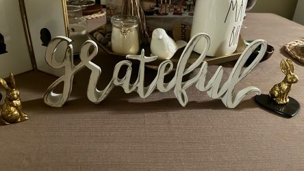 Grateful sign