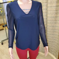 Navy Color Top