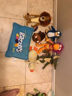 Assortment of plushies