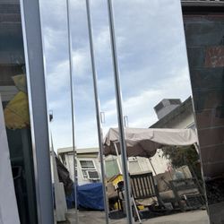 Mirror Closets doors 4 Pieces 