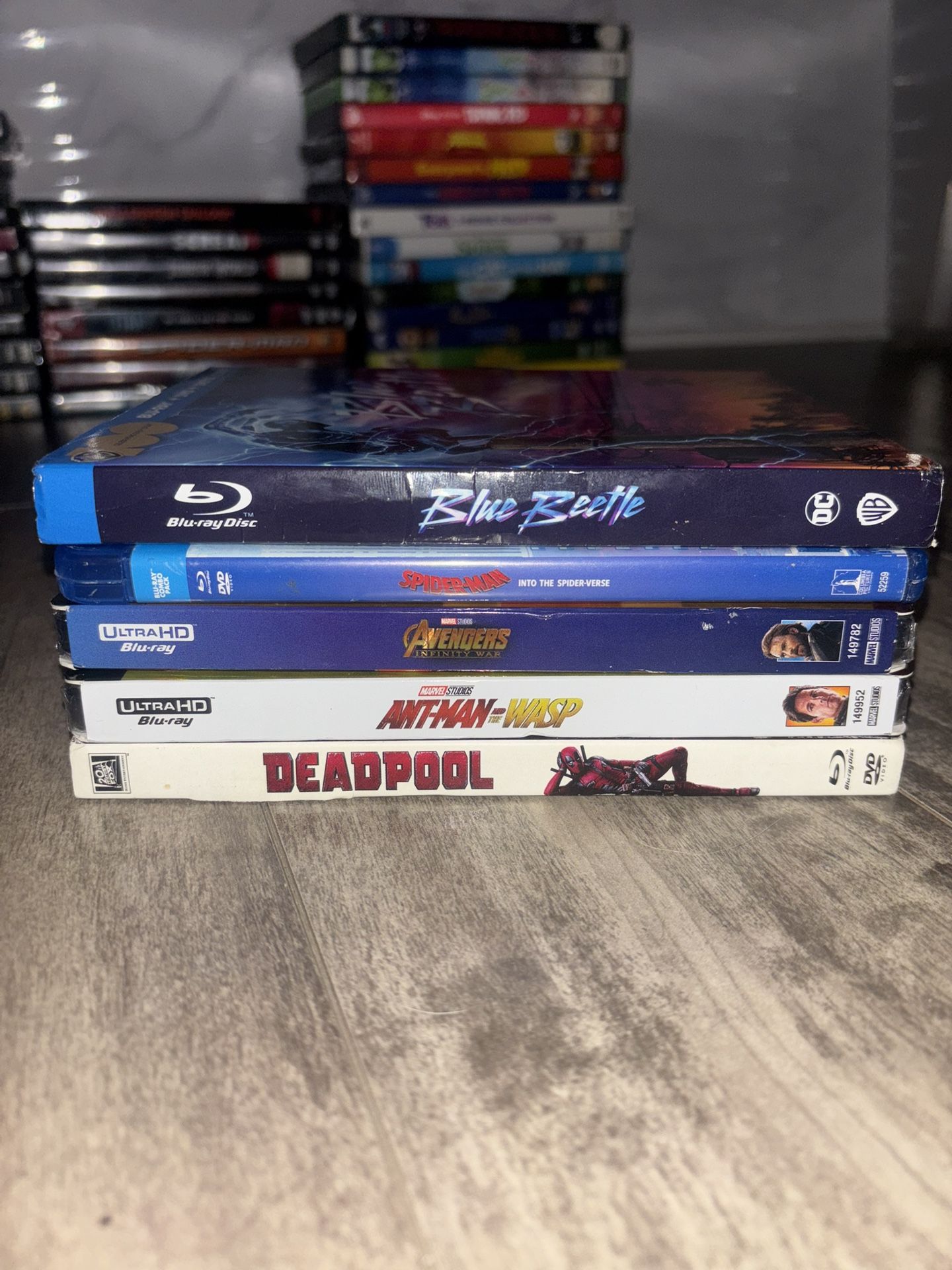 Super Hero Blu Ray - LOT OF 5