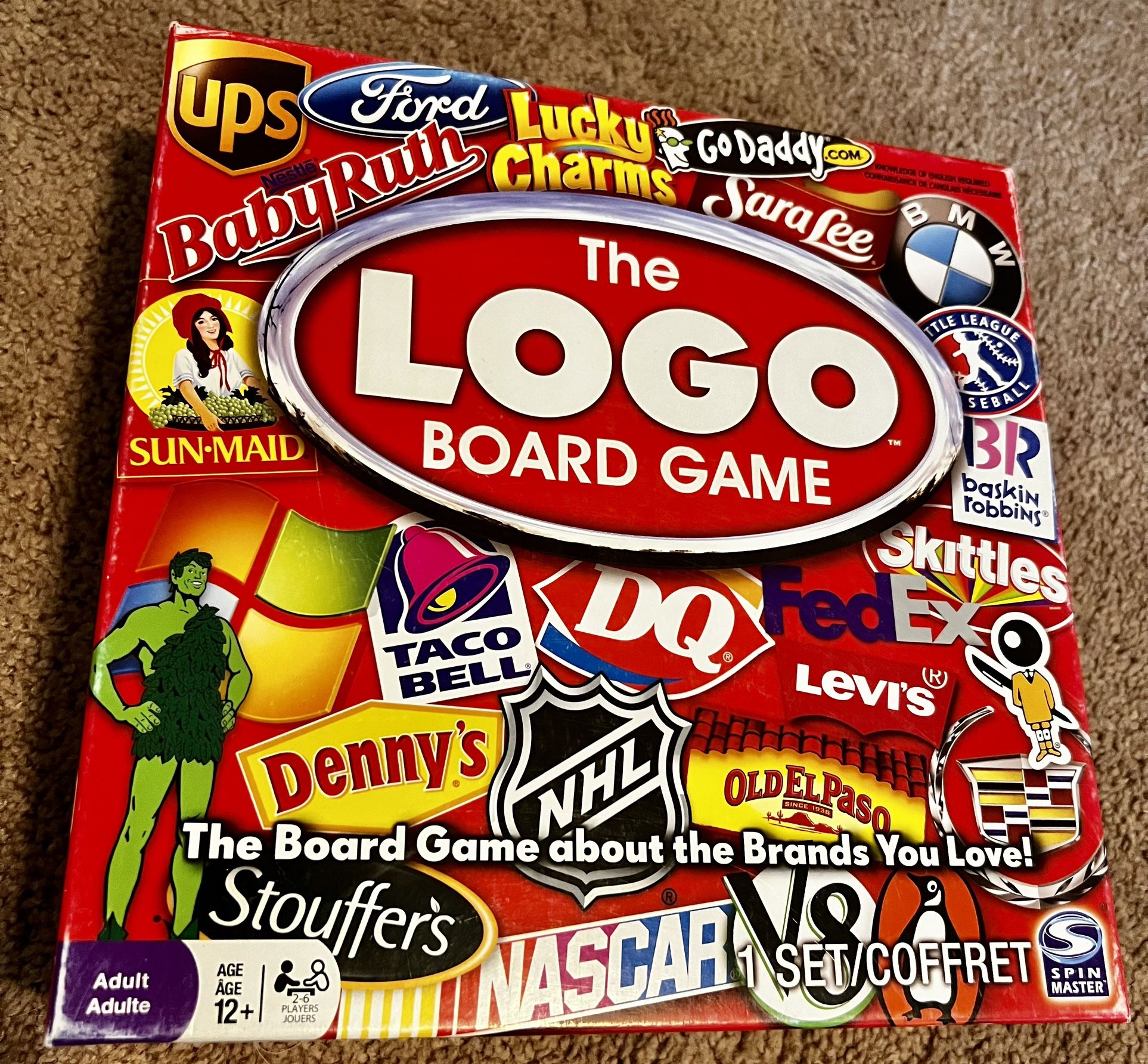 The LOGO Board Game by Spin Master