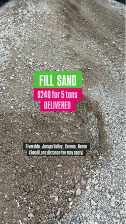 Fill sand class 2 base gravel