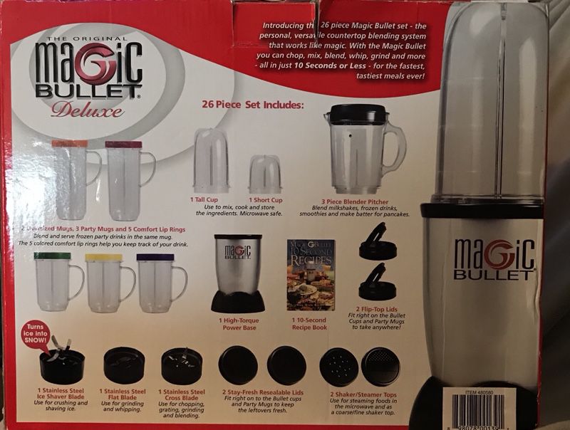 22 Oz Tall Blender Cups With 2 Flip Top To-Go Lids & 2 Cross Blades