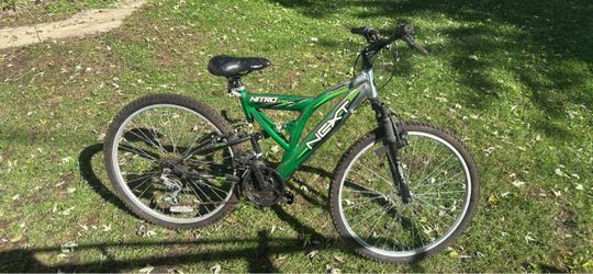 Next Nitro 26-inch Dual-Suspension Mountain Bike