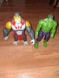 Hulk and Gorilla Grodd
