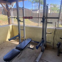 Weight Lifting Rack