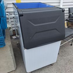 New ice bin and top