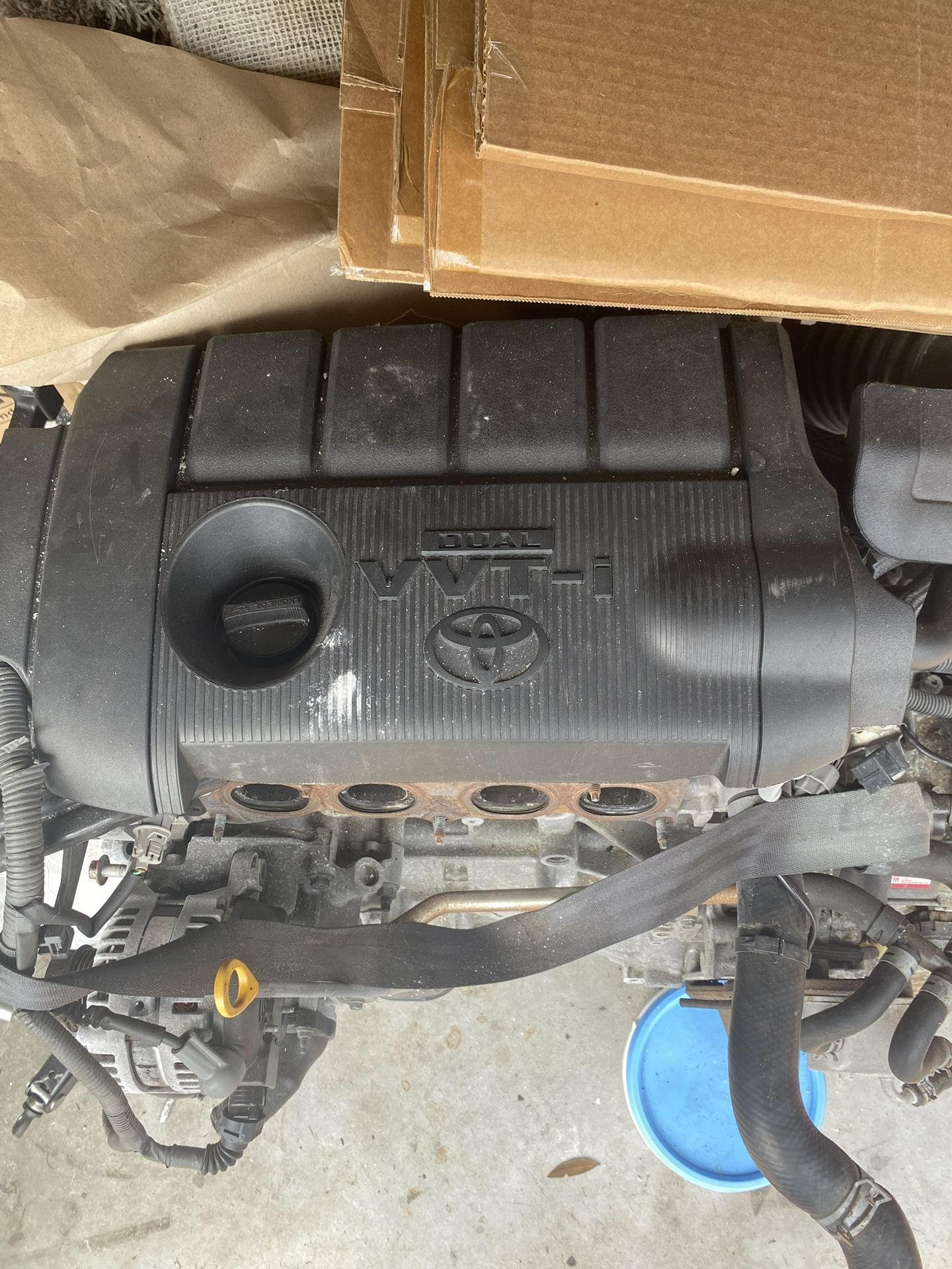 2010 TOYOTA CAMRY ENGINE & TRANSMISSION 2.5L 2ARFE