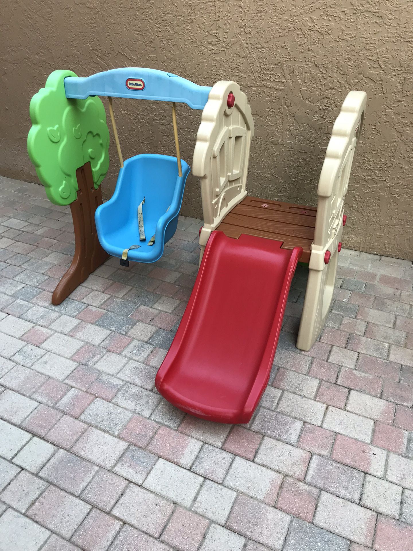 Little Tikes Toddler swing and slide set