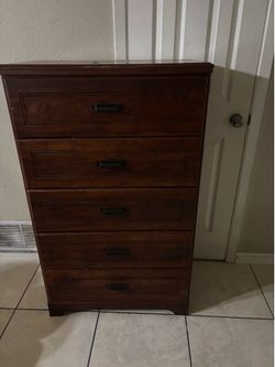 Tall dresser- brown