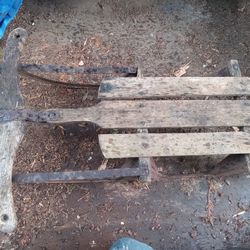 Kids Antique Snow Sled 
