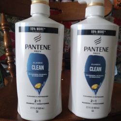 Dos Pantene 2 En 1 De 27.7 Oz Por $18