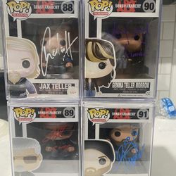 Sons Of Anarchy Signed Funko Set