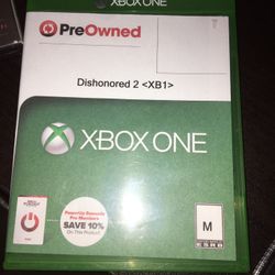 Xbox One Dishonored 2 