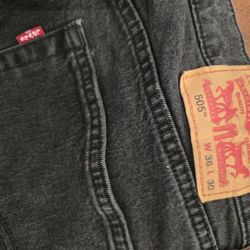 Levi's 505 Black 38x30