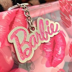 Makeup bag/8 beauty blenders + Barbie keychain 🩷💋❤️💋