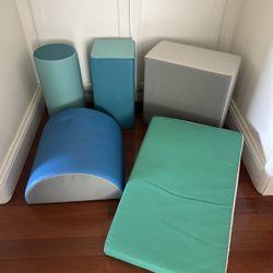 ECR4kids “soft zone” foam blocks/shapes for climbing/playing $20