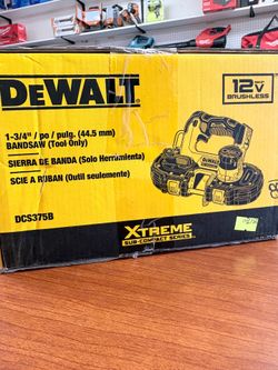 Dewalt new band saw 12v XTREME