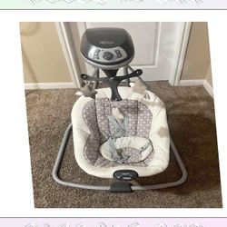 mission machine Baby Comfort Swing Smooth and Snug for Your Little One's Peace