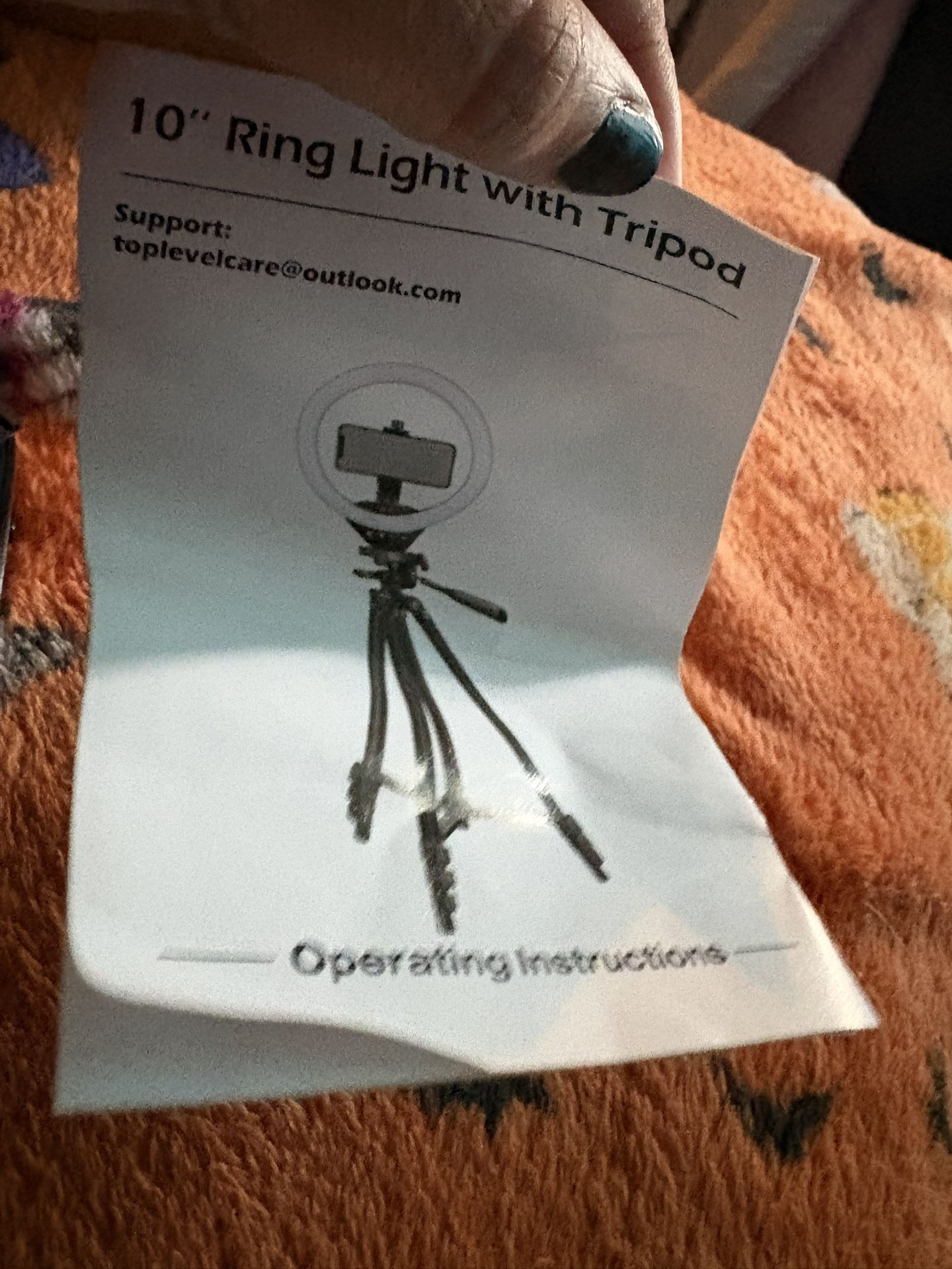 Ring Light With Tripod 