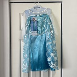 New Elsa Dress Size 4-6