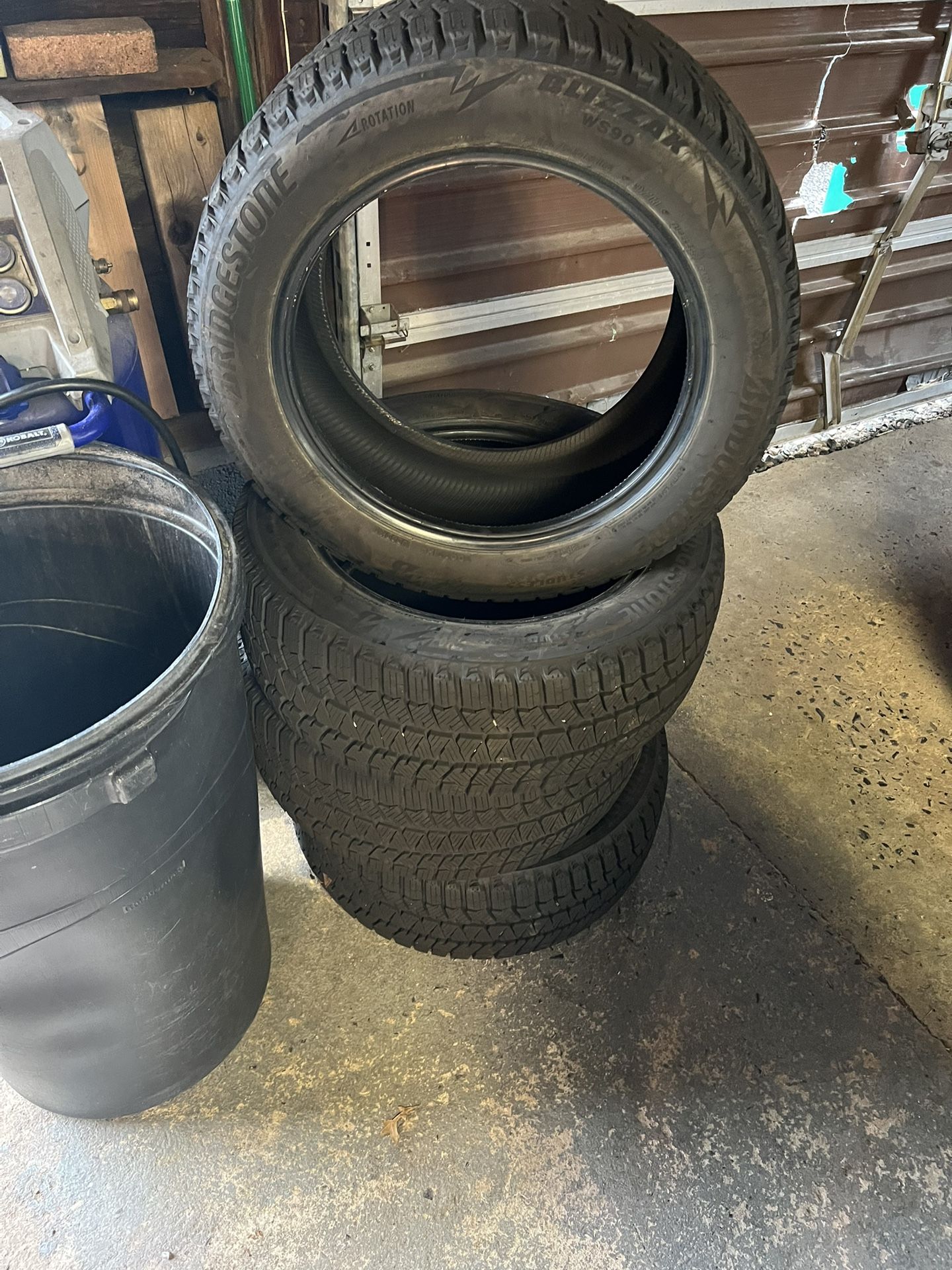215/55/16 Bridgestone Blizzak Set Of 4