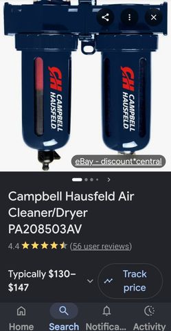 Campbell Hausfeld Air Cleaner-Dryer