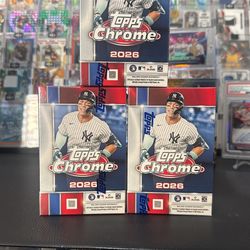 Topps Chrome 2026 Sealed
