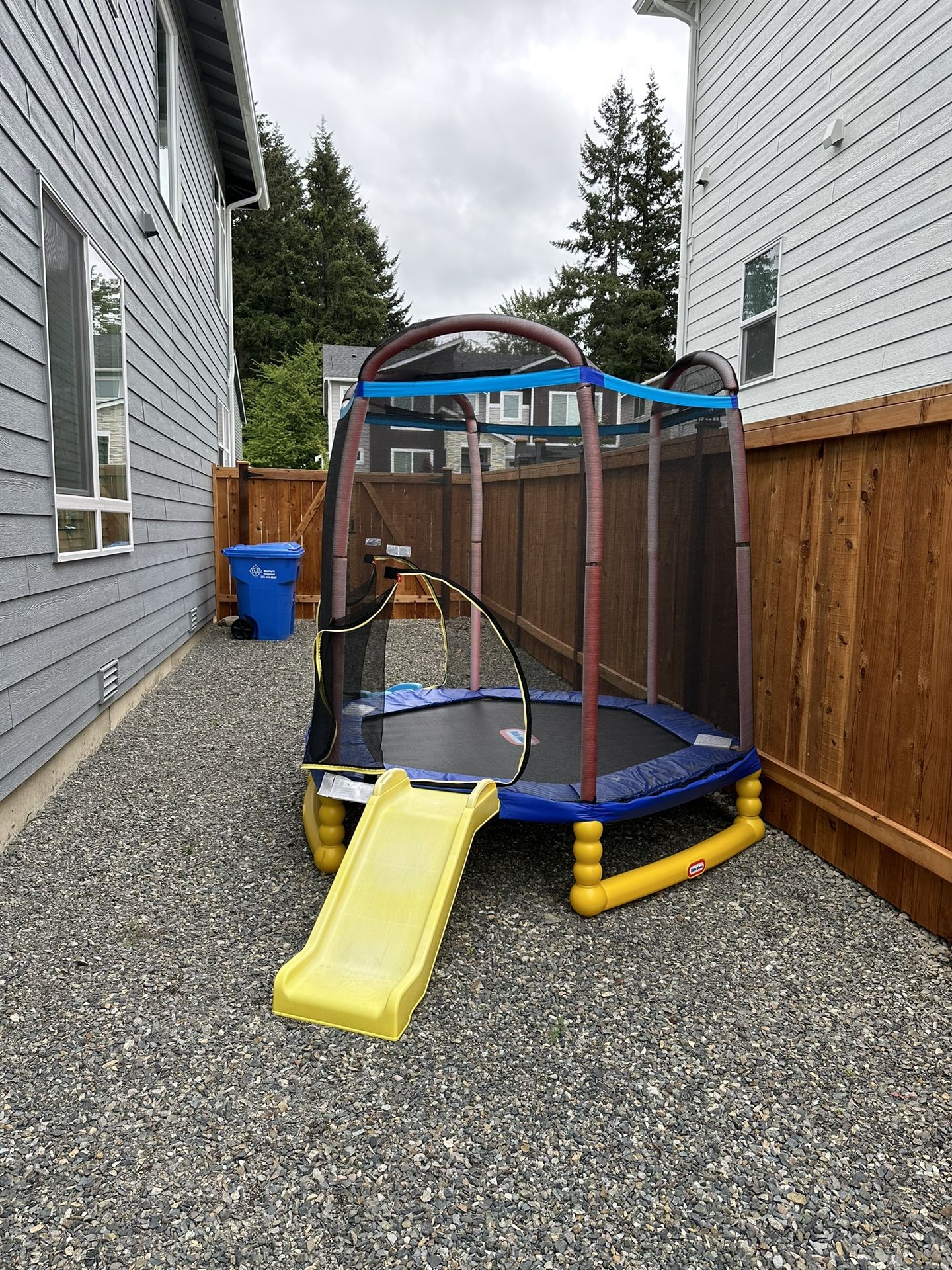 Pending - Little Tikes Climb And Slide Trampoline!