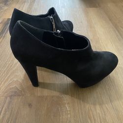 Black Suede Heels