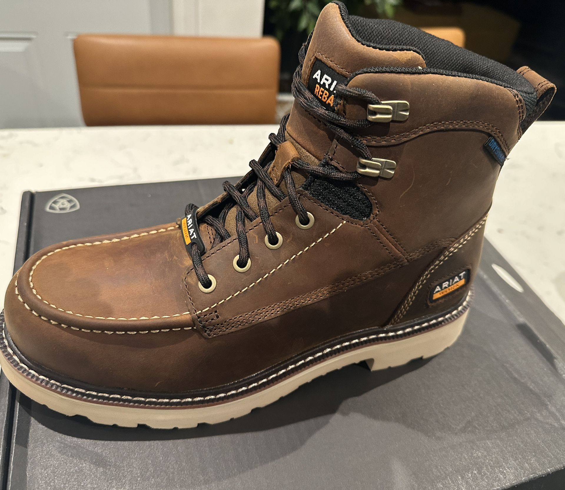 Ariat work boots, waterproof