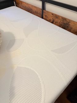 Mattress White Gel Memory Foam