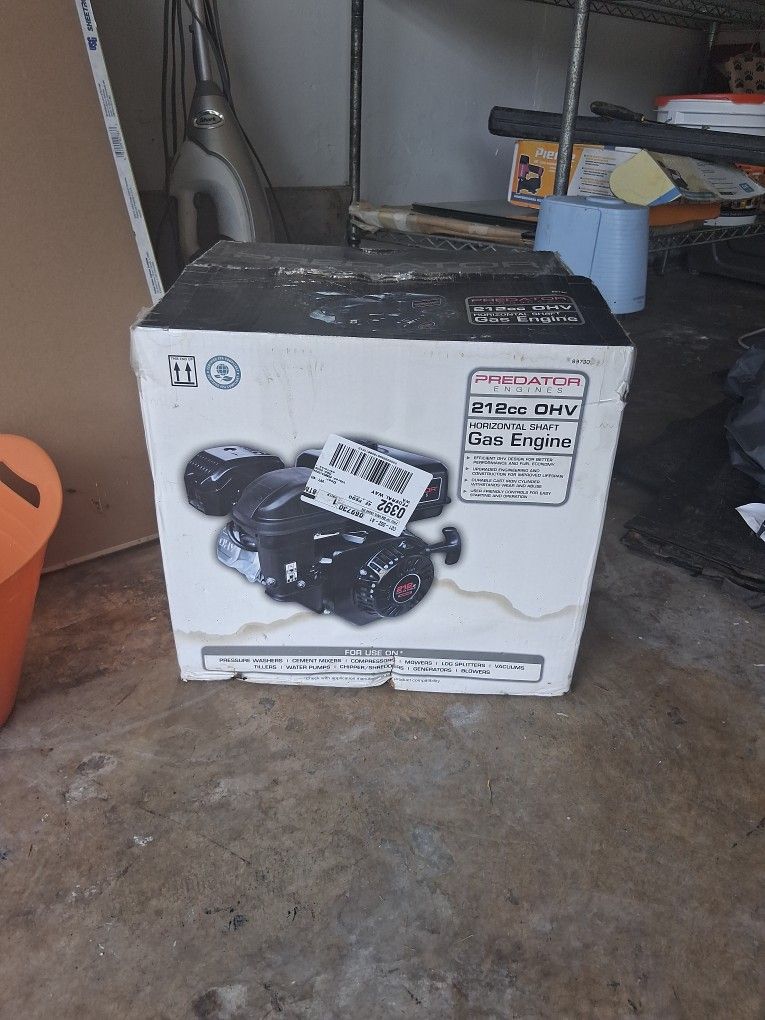 New Gas 212cc Gas Engine