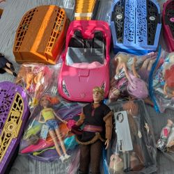Lots Of Barbie Dolls Sets