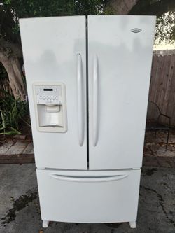 White Maytag Double Door Fridge