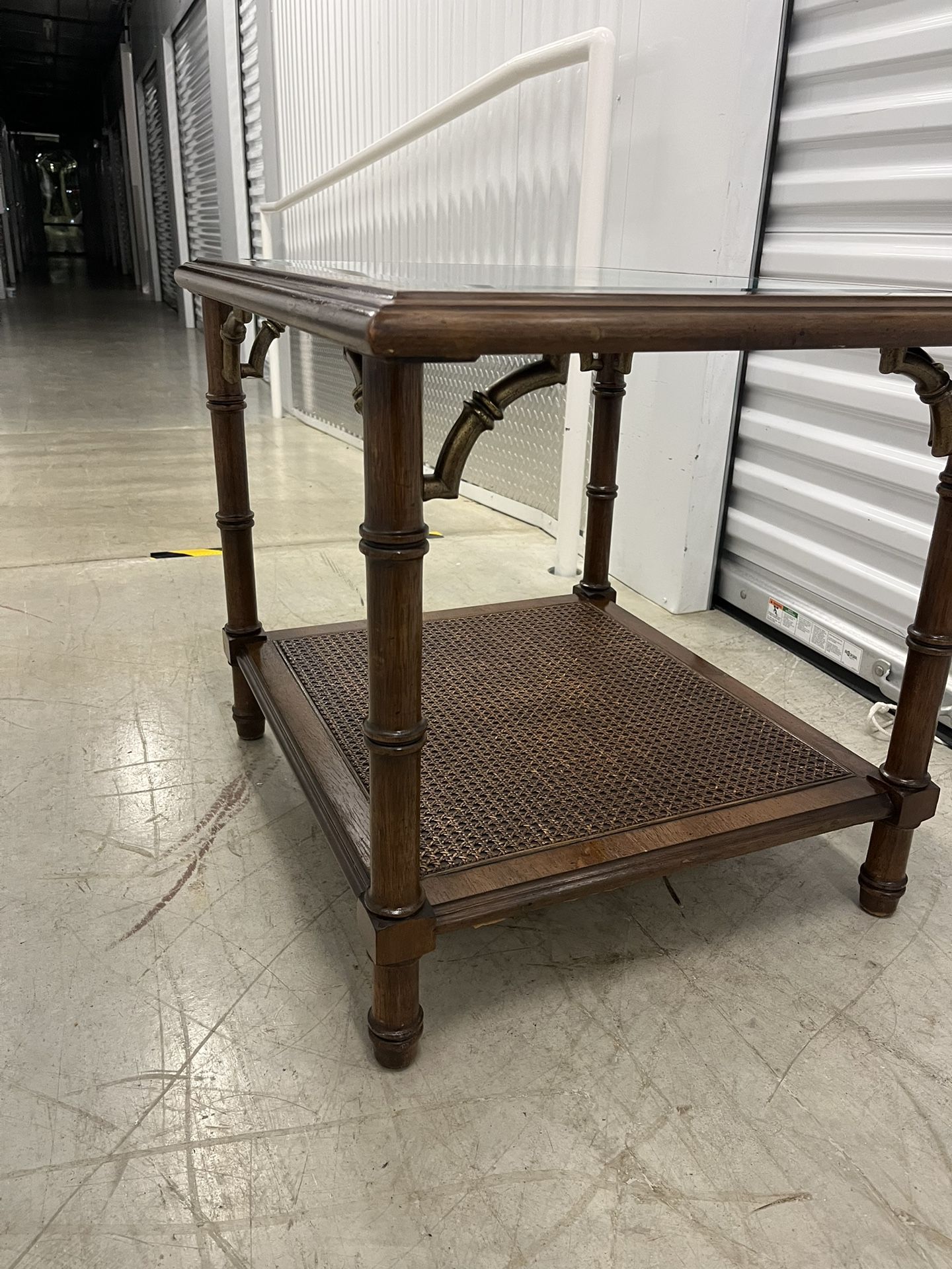 📣 FOR SALE — Lane Mid-Century Walnut Side Table — $200