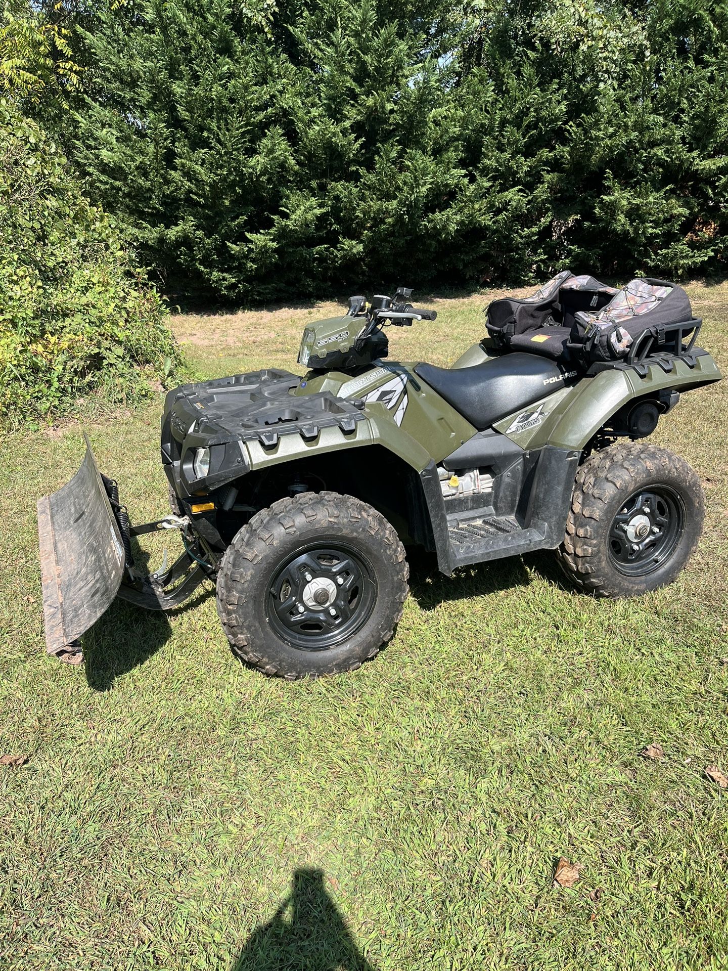 2010 Polaris ATV Sportsman 550 W/ Plow