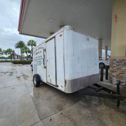 Trailer 7x12 "2009" Obviously Used And Needs TLC But Pulls Great, Clean Documentation In Hand ✋️ READ DESCRIPTION FIRST, LEA PRIMERO. 