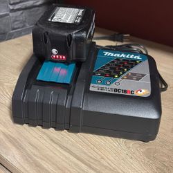 Makita Battery And Charger 