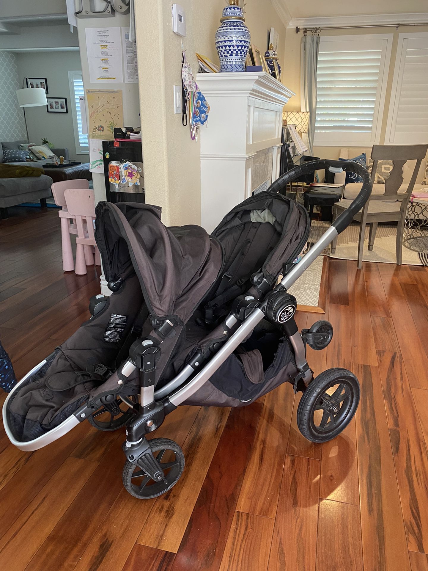 City Select Double Stroller With Glider $100