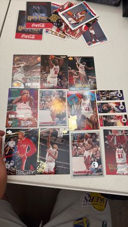 Dennis Rodman Basketball Card Lot