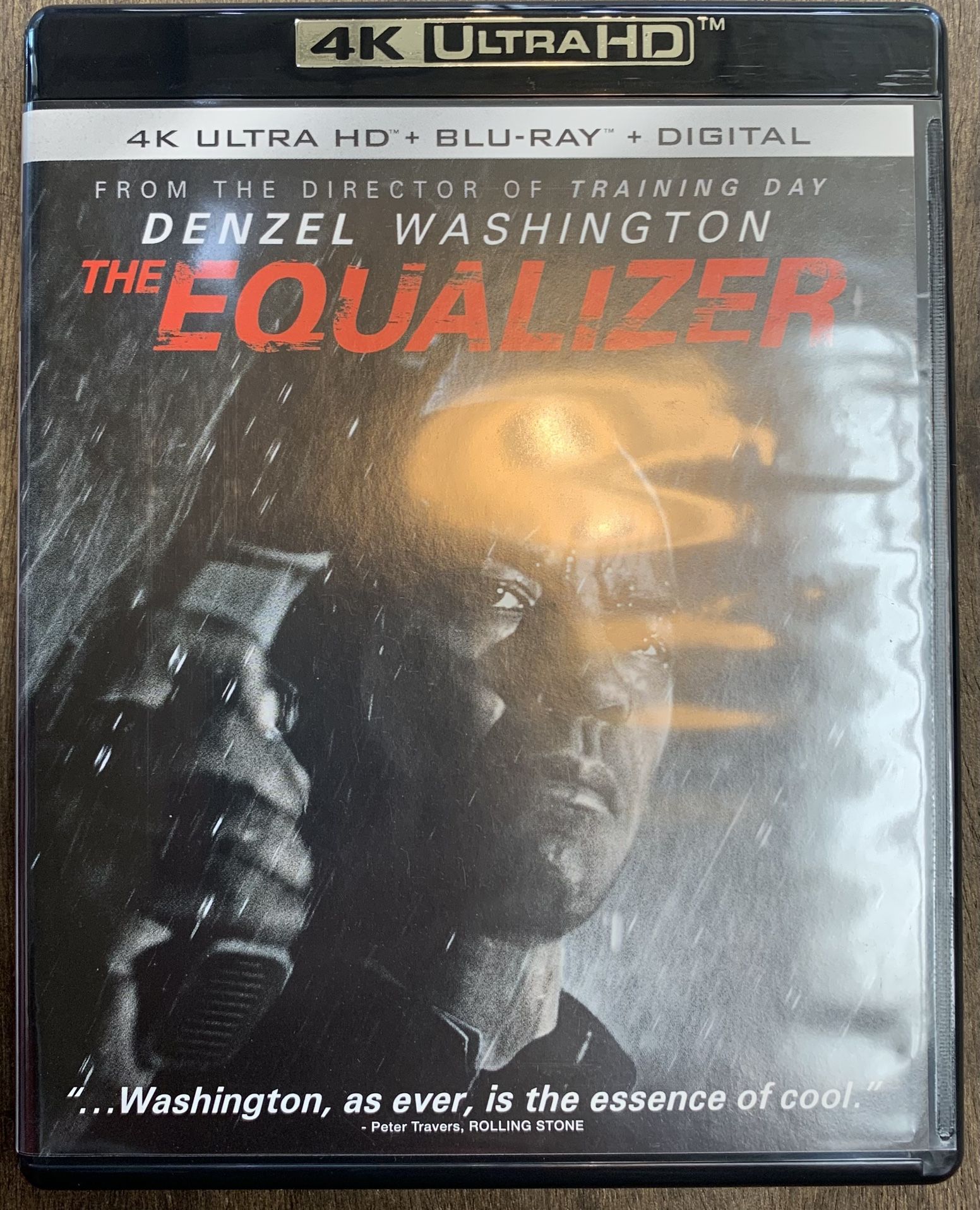 The Equalizer 4K Ultra HD Blu-Ray DVD