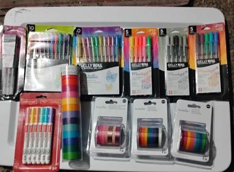 Gel Pens & Washi Tape Bundle
