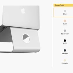 New | Rain Design mStand Laptop Stand | Silver