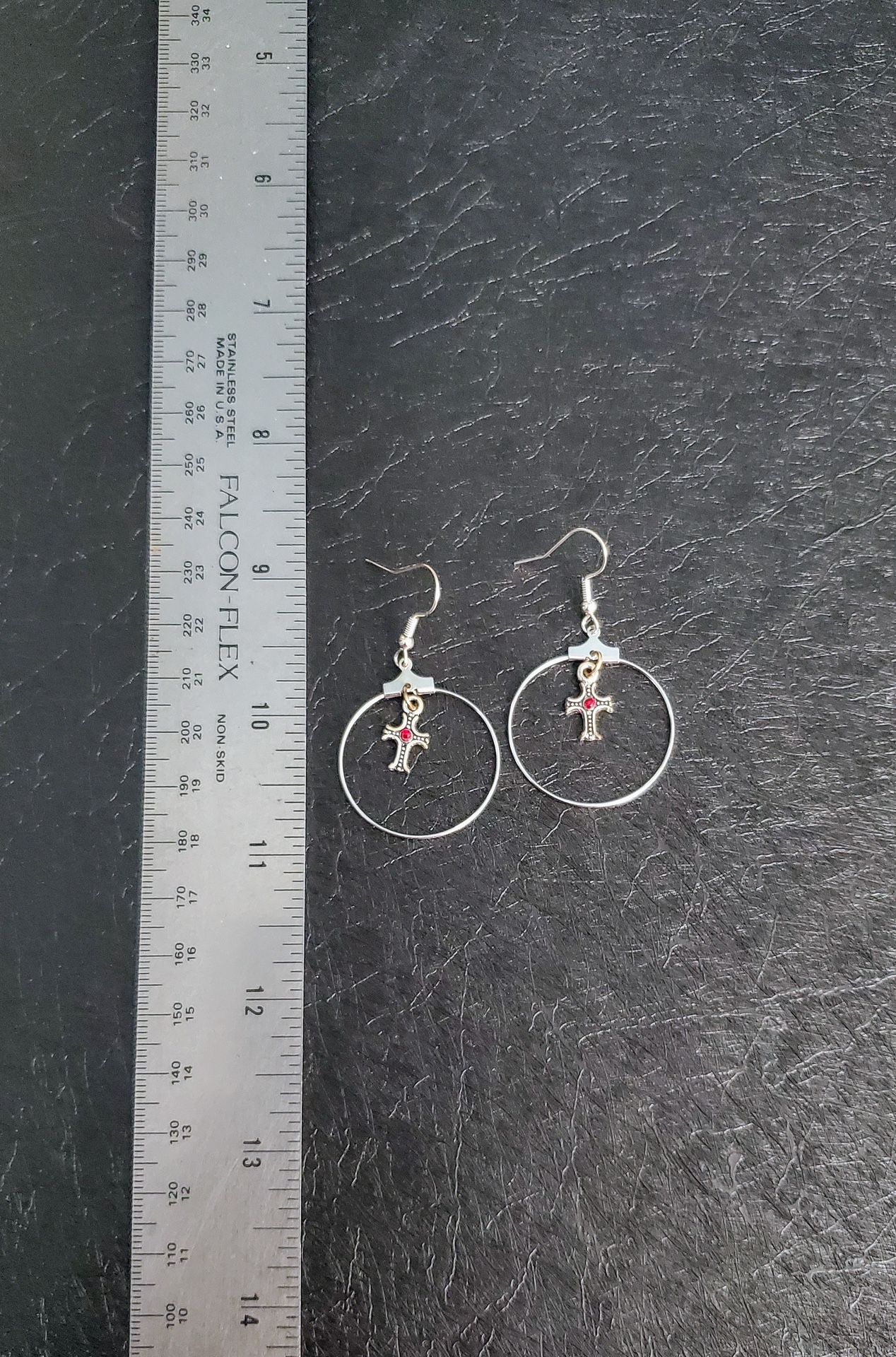 Silver Hoop Earrings