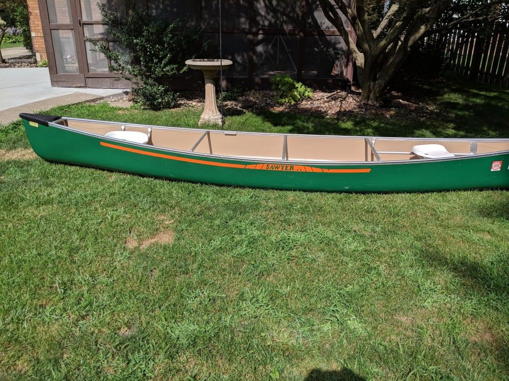 1981 Sawyer Lex canoe plus more