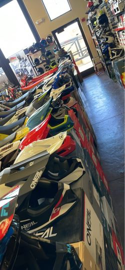 Variety of helmets