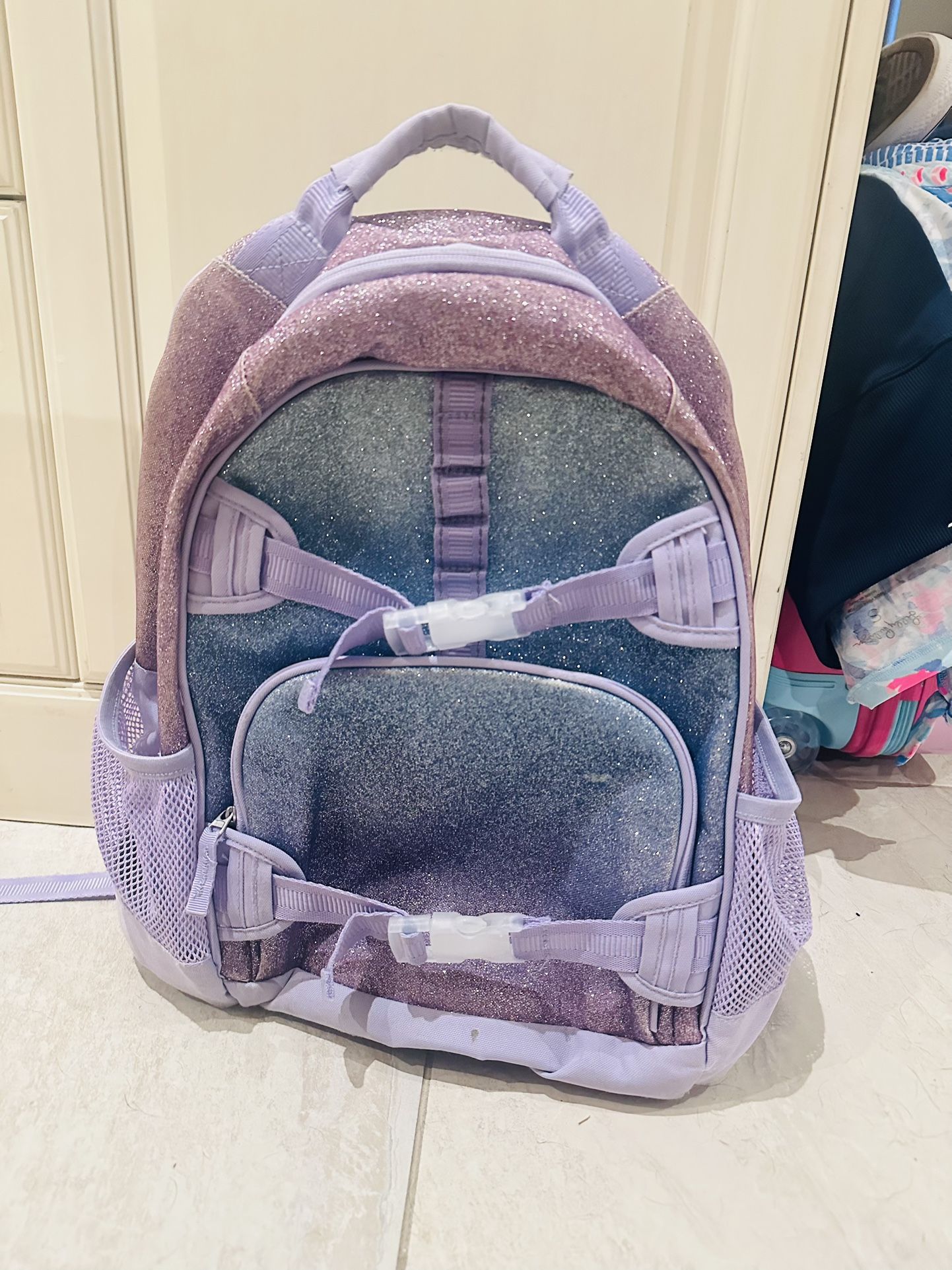 Pottery Barn Glitter Back Pack
