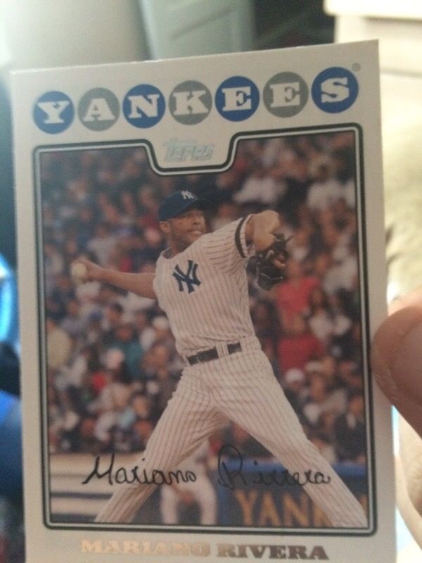 Mariano Rivera Card